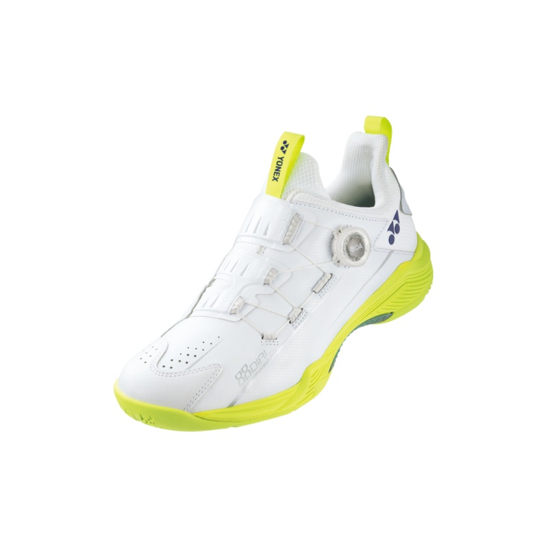 Yonex Power Cushion 88 Dial Unisex Badminton Shoes [White/Lime Yellow] *CLEARANCE*