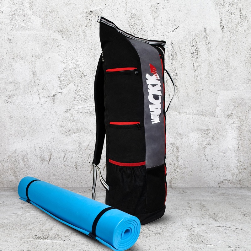 Brute Gym Yoga Exercise Fitness Gym Bag 27L Black Grey whackk | Kibi Sports 1 Yoga Bag