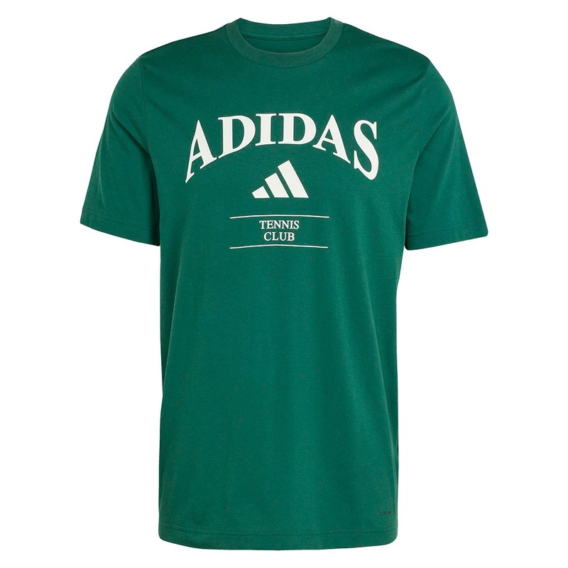 Men`s Heritage Graphic Tennis Top Collegiate Green