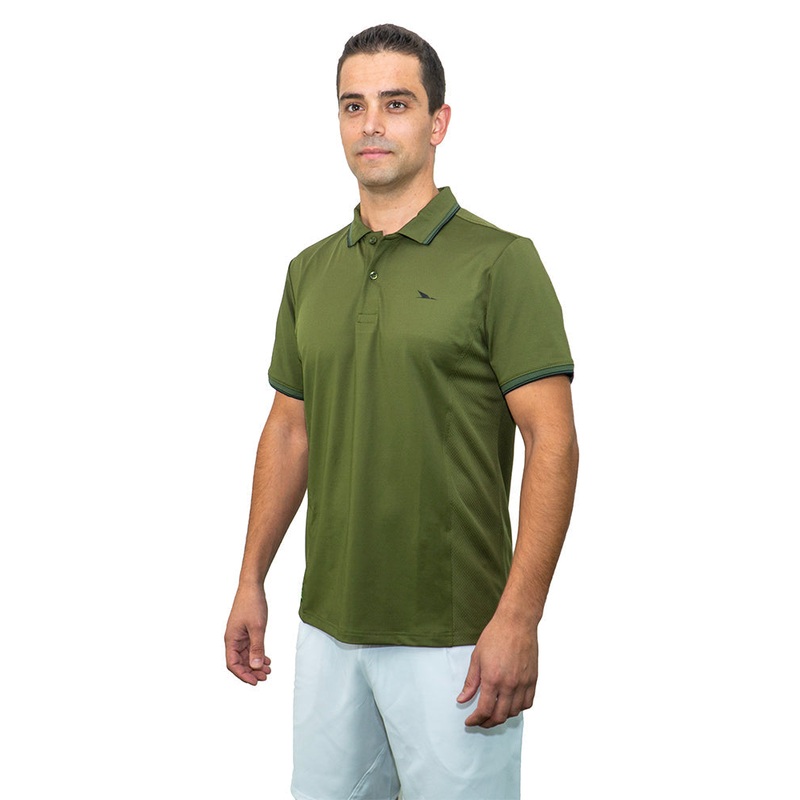 Men’s Premium Polo Olive Green