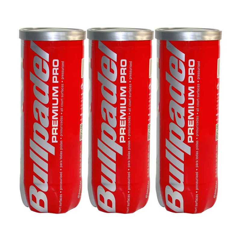 Pelotas Bullpadel Premium Pro (Pack x 3)