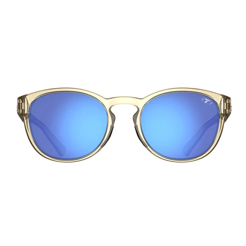 Svago Sunglasses Golden Ray and Sky Blue Mirror Lenses