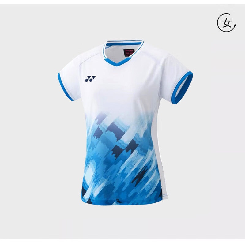 YONEX 2024 China Team Women’s Game shirt 20783CR White/Blue (011) M