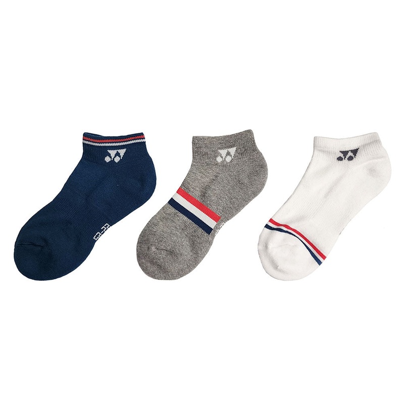 Yonex Quarter 3-Pairs Socks (Assorted)