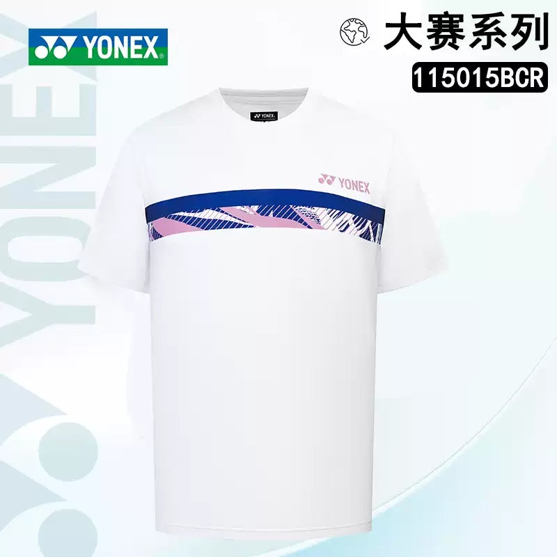 YONEX Uni Game shirt 115015BCR White (011) M