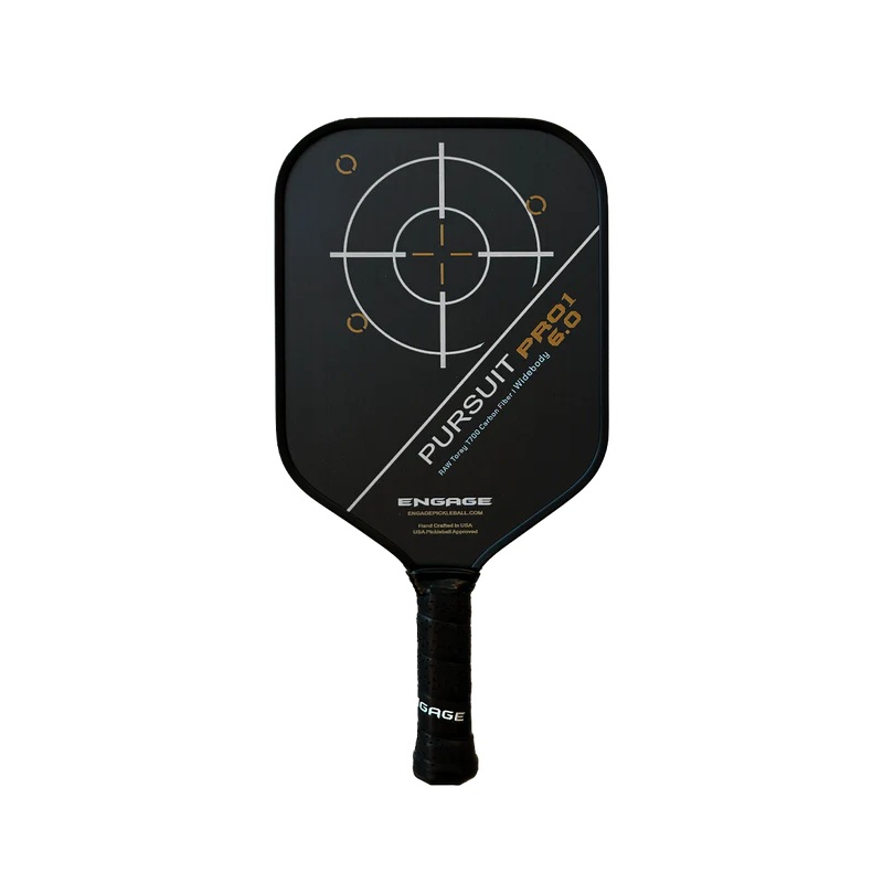 Engage Pursuit Pro1 6.0 Widebody Pickleball Paddle Arctic Gold Standard (7.8oz – 8.2oz)