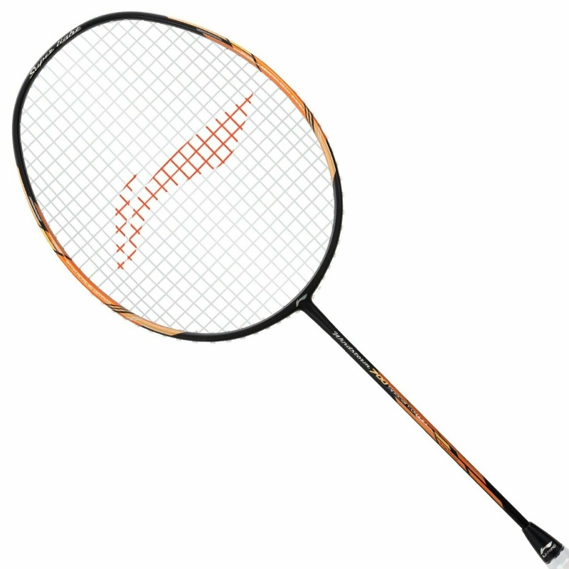 LI-NING Windstorm 700 Special Edition Badminton Racket – Unleash Speed and Agility Black/Gold