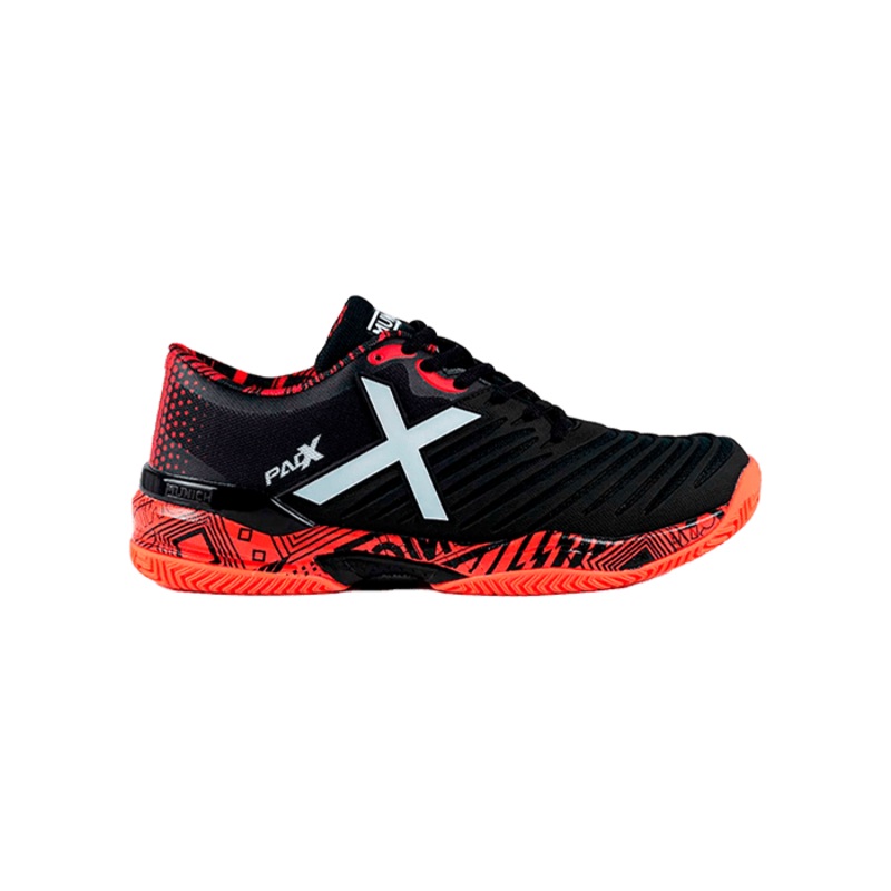 Munich Padx 55 Black/Red 2025 Padel Shoes