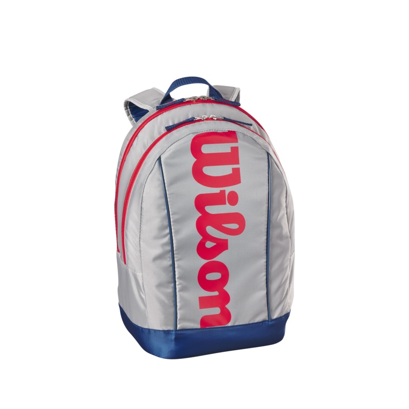Wilson Junior Backpack – Grey/Red Light Grey/Red/Blue Backpack