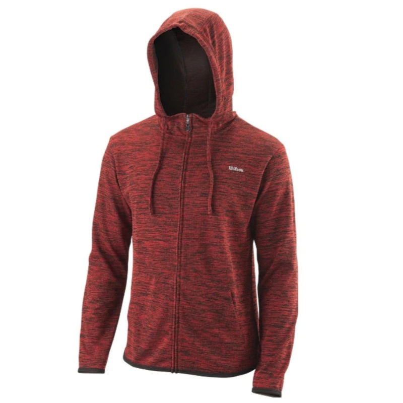 Wilson Men’s Training Hooded Jacket II (Red/Black)