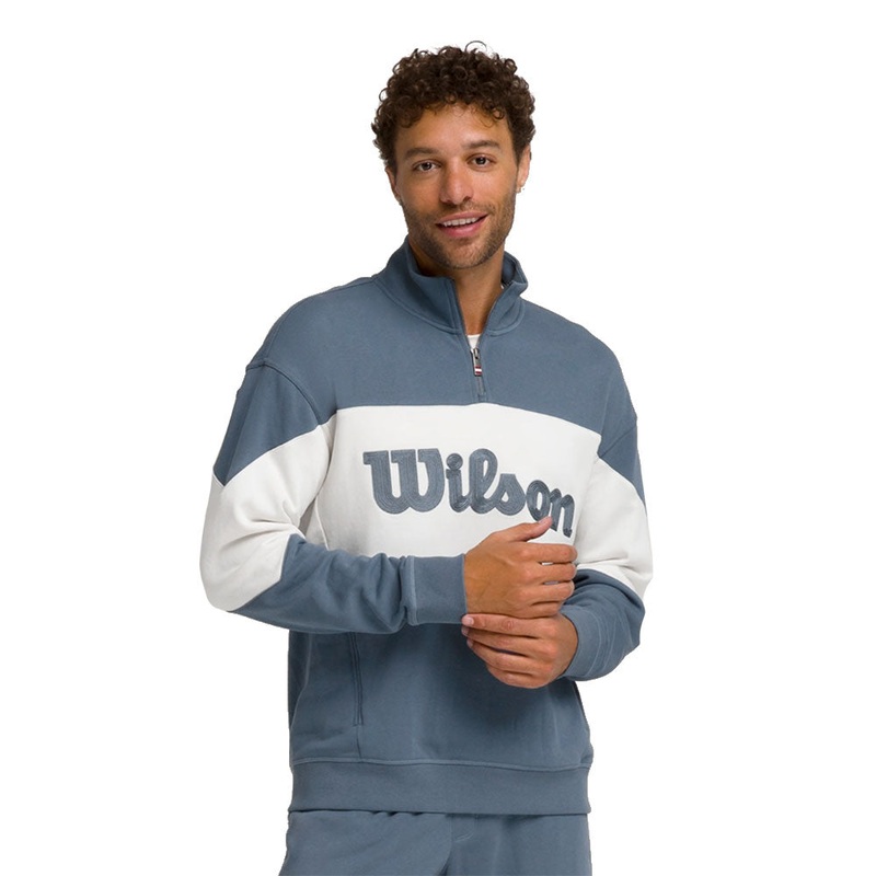 Wilson Parkside Half-Zip Mens Tennis Pullover