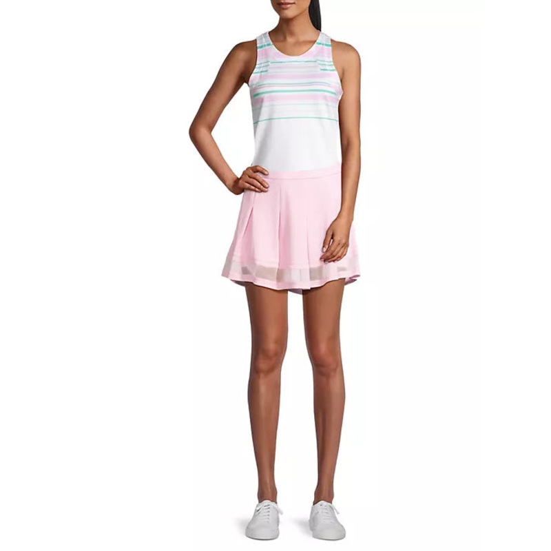 Women’s Lucky in Love Deco in Love Stripe Tank Small