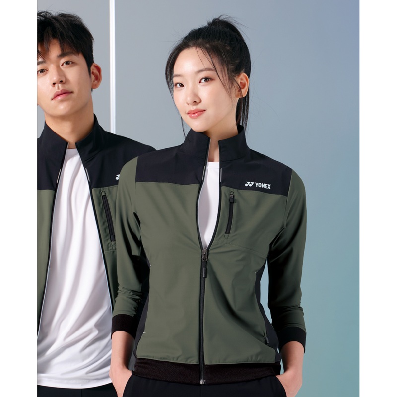 YONEX Women’s Warm Up Jacket 243WU004F DEEP OLIVE 85(XS)