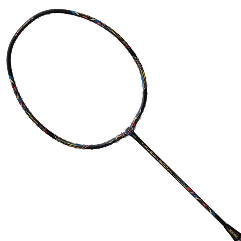 Hundred T-Fusion 800 Attack 4U Badminton Racket – Black Black 4U6