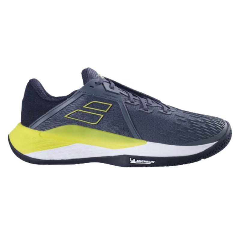 Babolat Propulse Fury 3 AC Men’s Tennis Shoe (Grey/Aero)