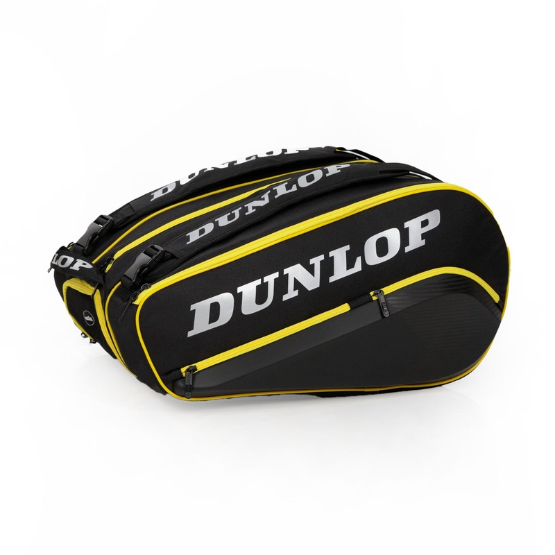 Dunlop Elite Thermo 2.0 Padel Bag – Black & Yellow