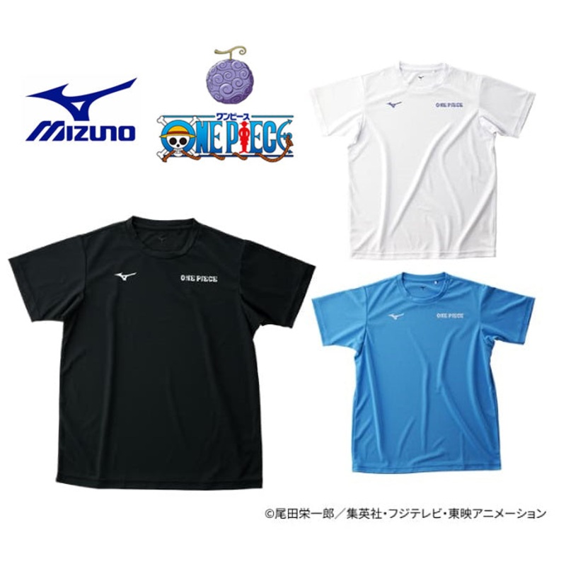Mizuno x ONE PIECE UNI T-shirt 72JAB520 Black (09) XS