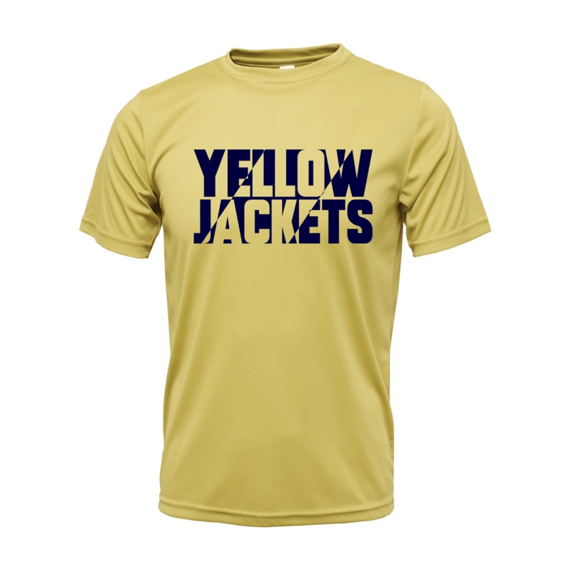 Thomas County Central Yellow Jackets Short Sleeve Dri-Fit Shirt