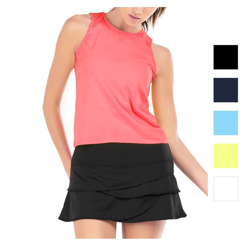 Women’s LUV Freedom Crop Tennis Tank