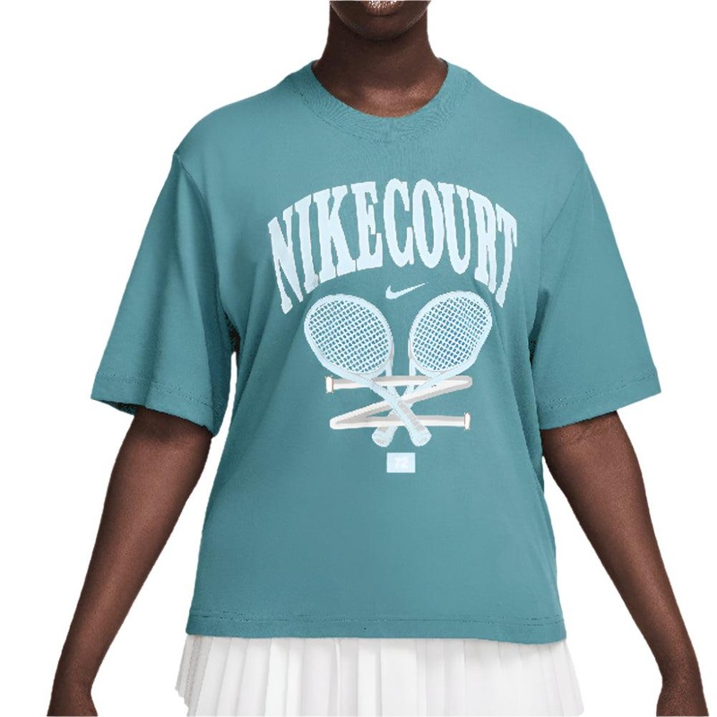 Women`s Melbourne Dri-Fit Slam Short Sleeve Tennis Top