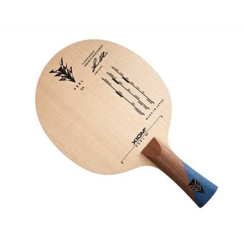 XIOM Feel SX – Offensive Table Tennis Blade Flare Handle