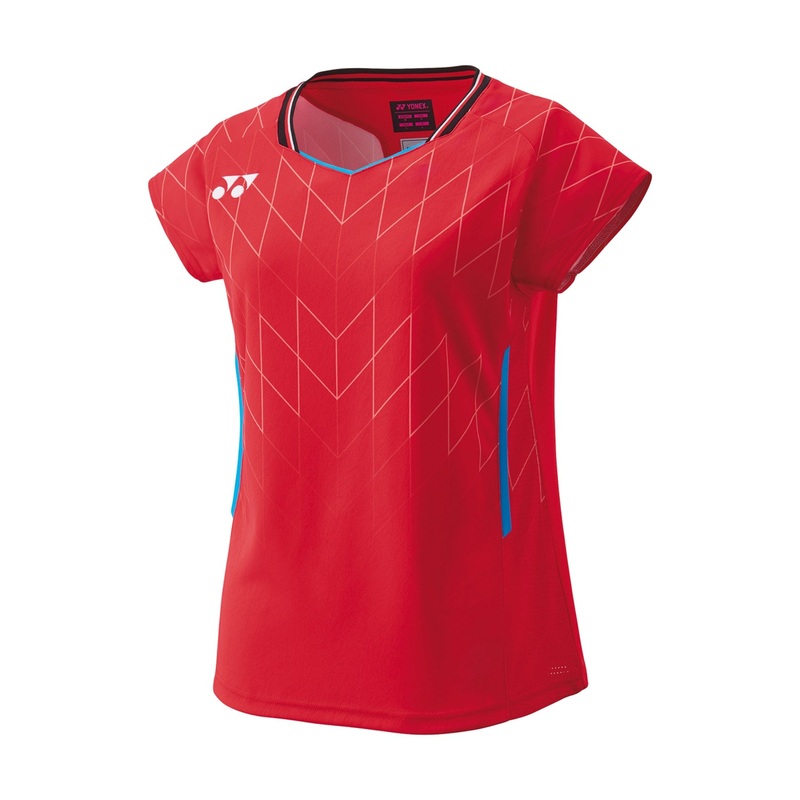 YONEX 2025 Japan National Team Women’s Crew Neck Shirt 20915YX – Japan Red ASIA M / EU S / US XS / JP M