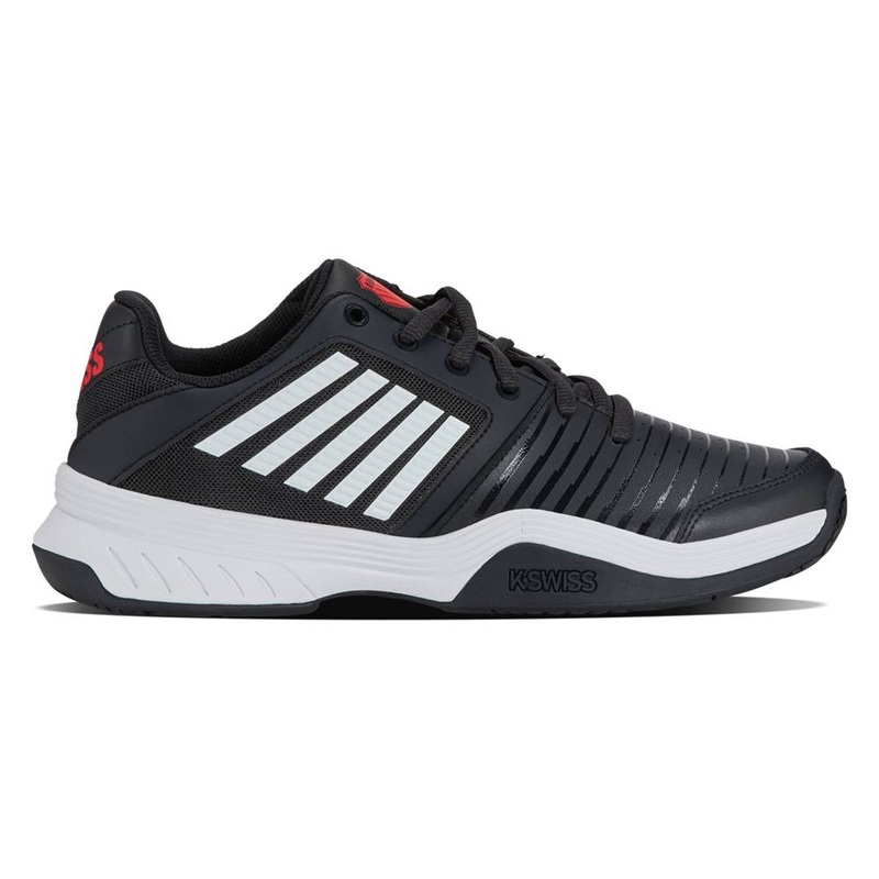 K-Swiss Court Express All Court Men’s Tennis Shoe (Stretch Limo/White)