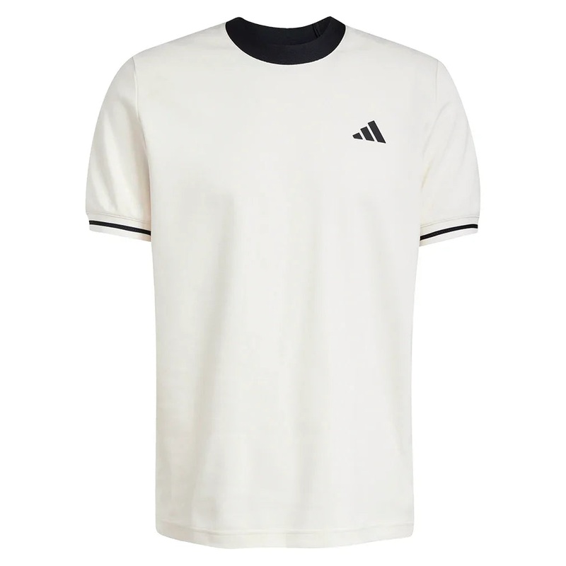 Men`s Heritage Tennis Top Chalk White