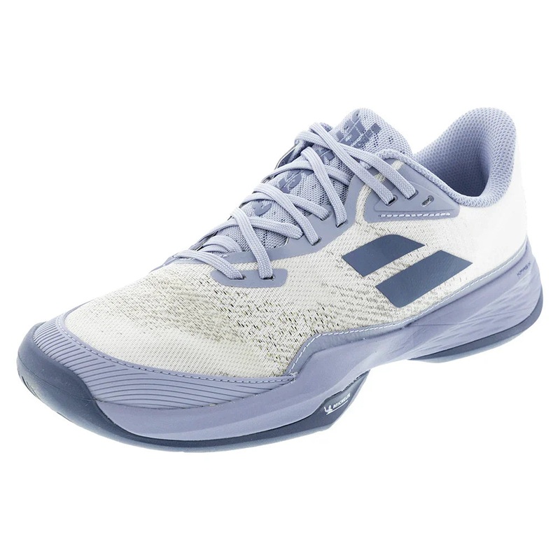Men`s Jet Mach 3 Tennis Shoes White and Dark Grey