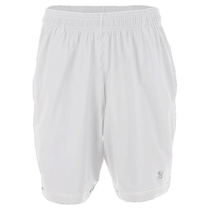 Men’s SB Sport Game 9 Inch Tennis Short White