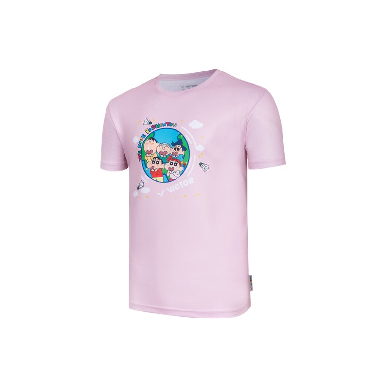 VICTOR X CRAYON SHINCHAN Second Collection – T-Shirt T-4502CS Pink (I) XS
