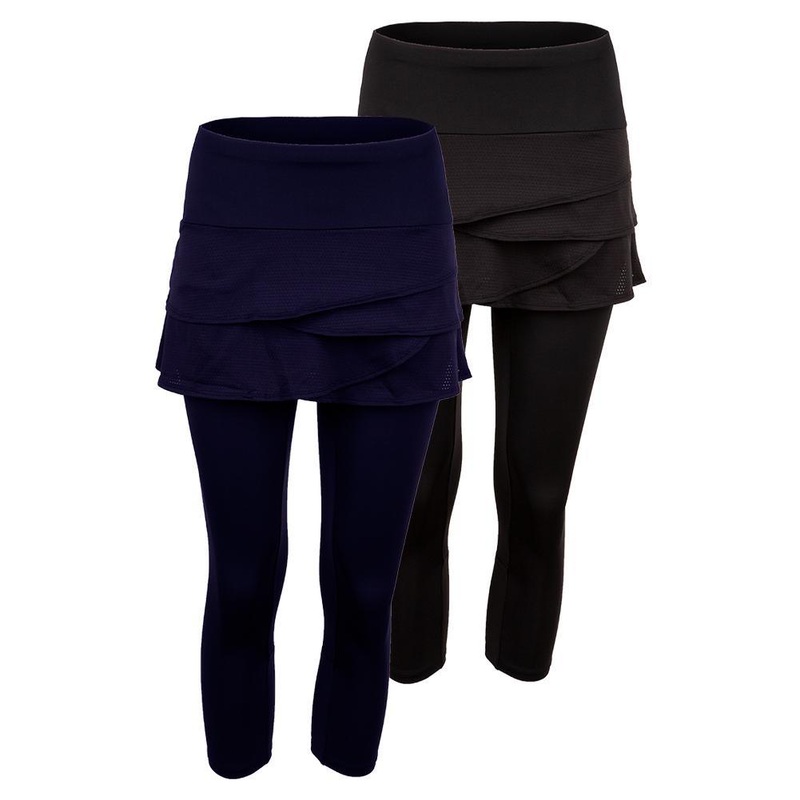 Women’s Scallop Tennis Capri