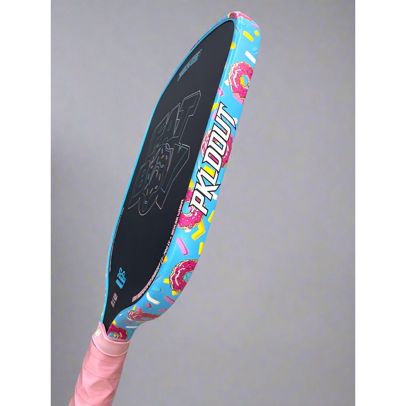 Custom Bread & Butter The Fat boy 16mm Pickleball Paddle – Hesacore Grip – Donut Shop