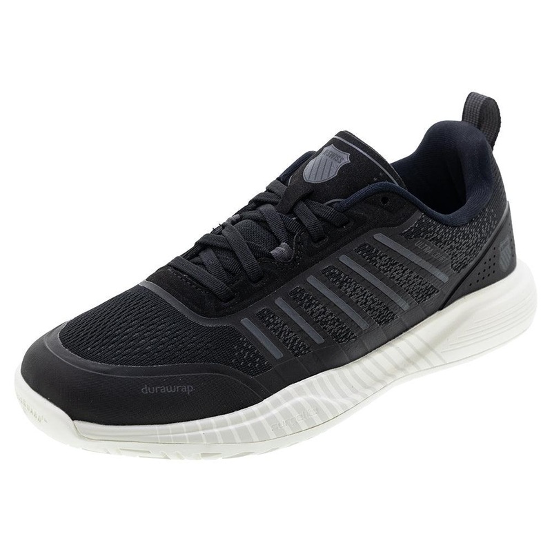Men`s Ultra Court Pickleball Shoes Black and Snow White