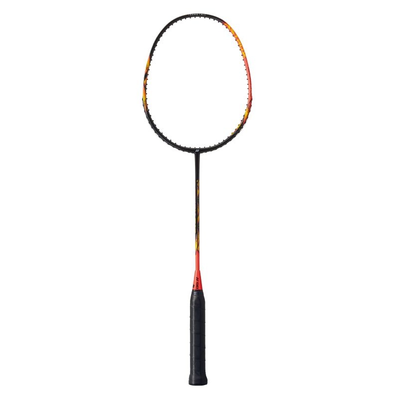 YONEX ASTROX E13 (Black/Red) 3U/G5 Badminton Racquet  Strung & Free Grip 3U (Avg. 88g) G5