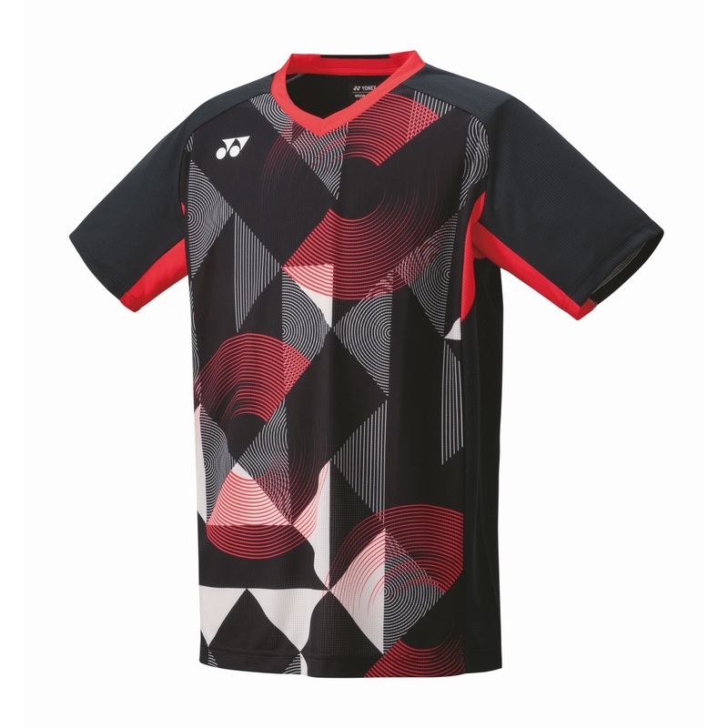 YONEX Men’s Game Shirt (Fit Style) 10576 Black (007) S