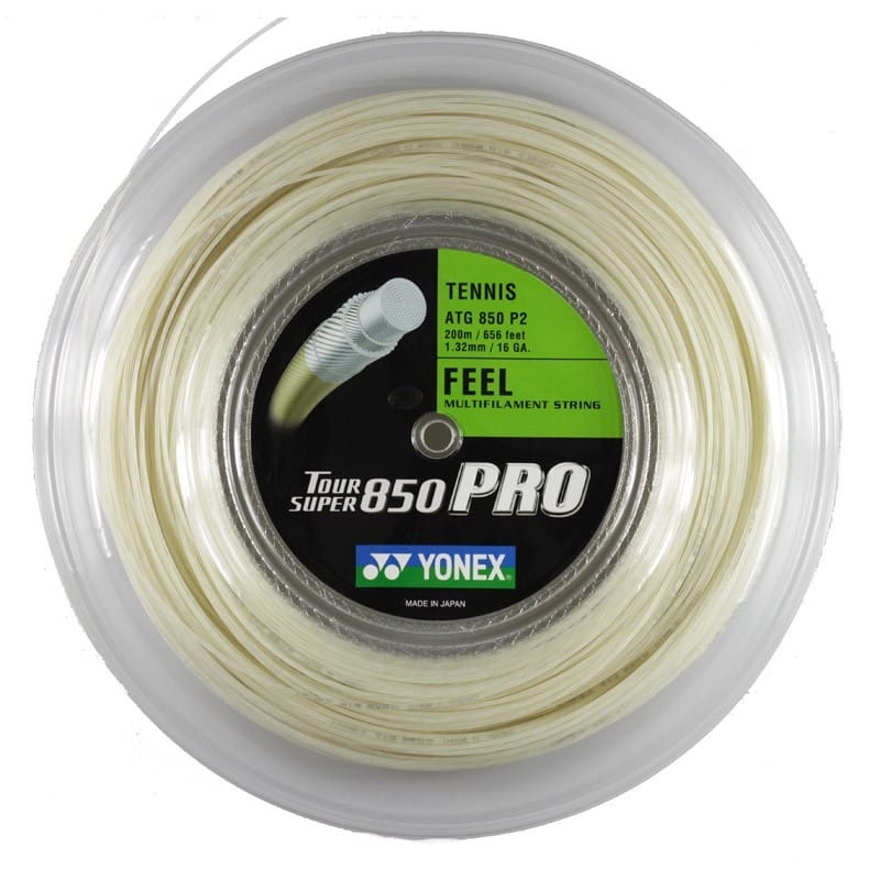 Yonex Tour Super 850 PRO 1.32mm 200m Reel WHITE