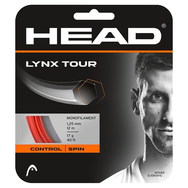Lynx Tour Tennis String Orange