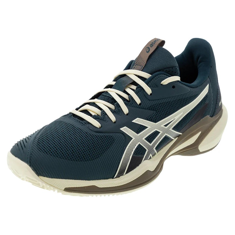 Men`s Solution Speed FF 3 Clay Tennis Shoes Saxon Green and Birch