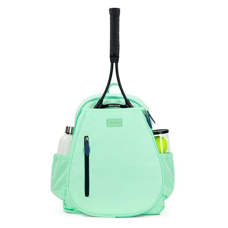 Ame & Lulu Game Time Tennis Backpack – Mint/Navy