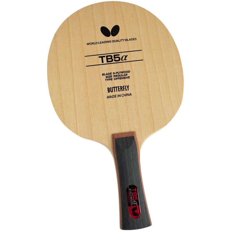 Butterfly TB5 Alpha Blade – Offensive Table Tennis Blade