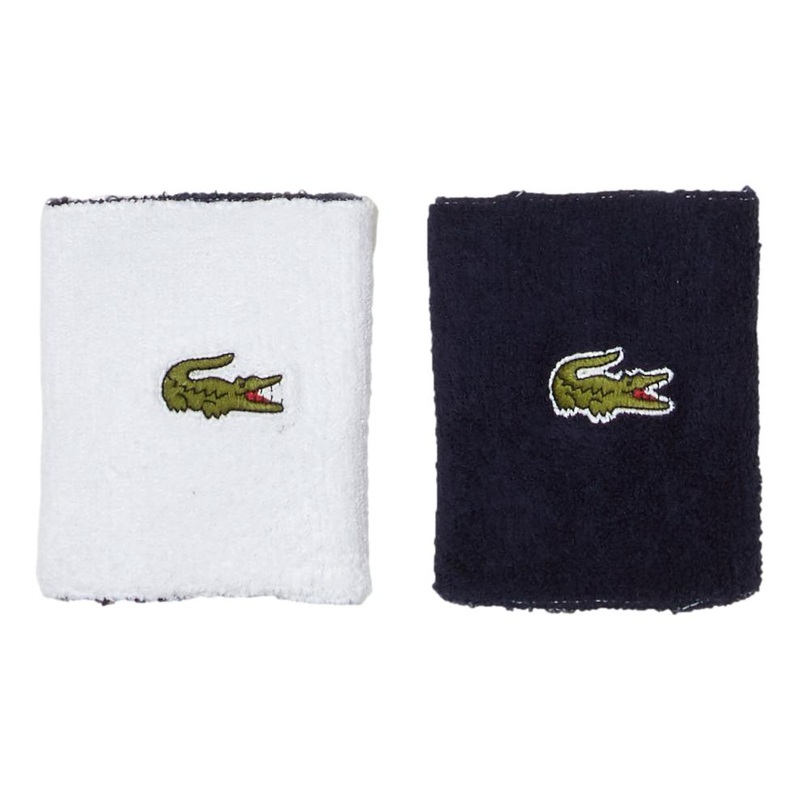 Lacoste Reversible Tennis Wristbands