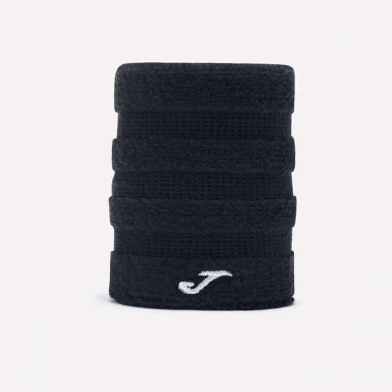 Muequeras Joma Slam Pro Negro 2 Unidades