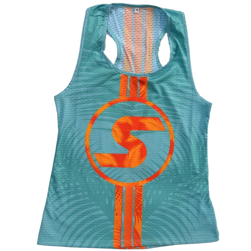 SEXY BRAND Women’s SXY NKD Competition Tank in Seafoam