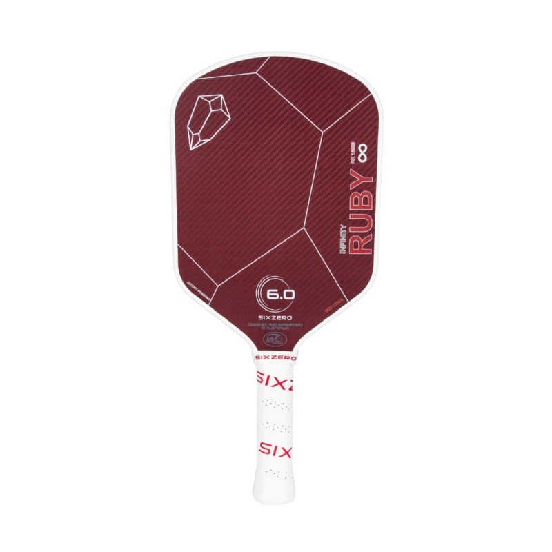 Six Zero INFINITY EDGELESS RUBY PickleBall Paddle
