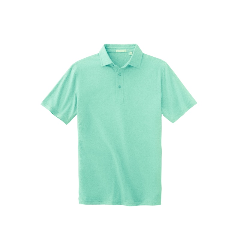 Tasc Men’s Everywear Pigment Dyed Polo Sea Green Small