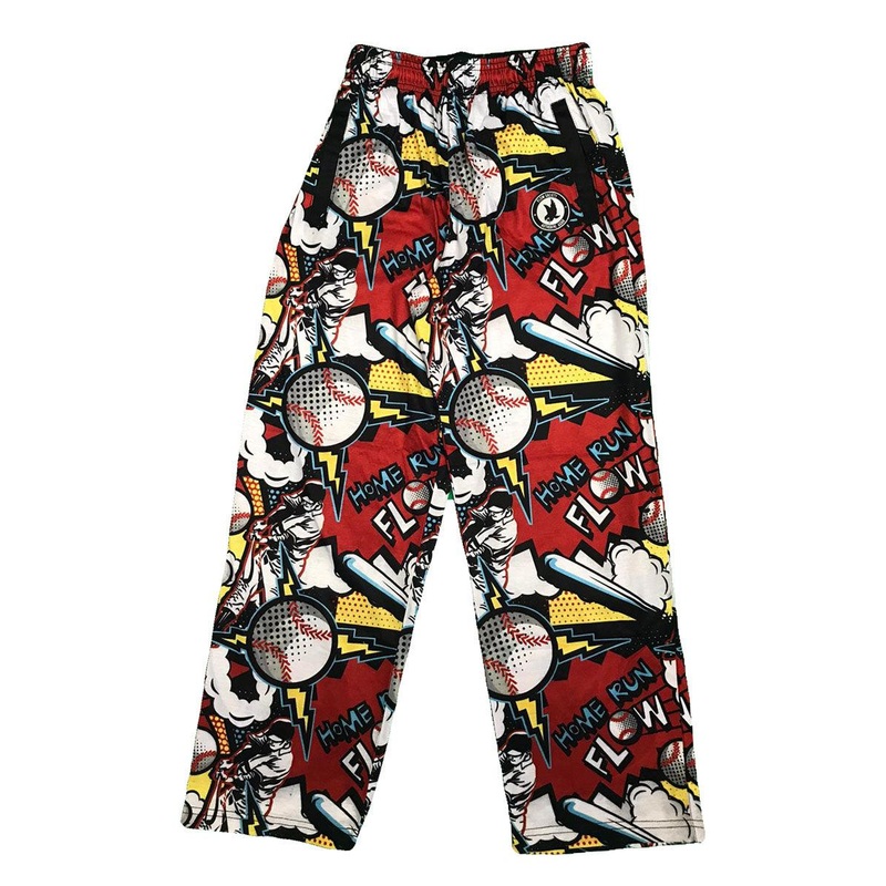 Flow Society Youth Home Run Baseball Lounge Pants XSmall