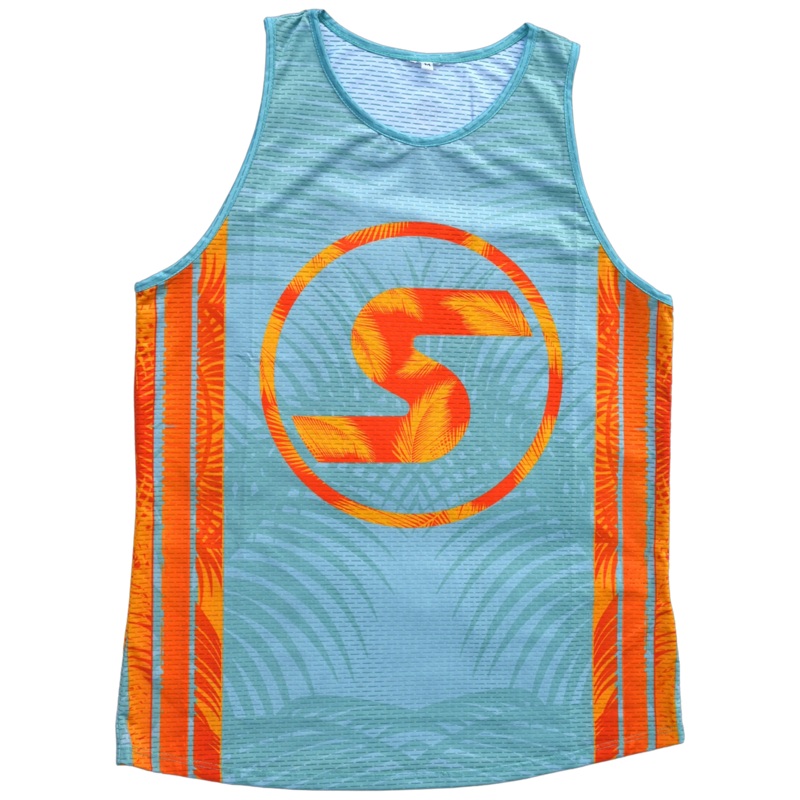 SEXY BRAND Men’s SXY NKD Competition Tank in Seafoam