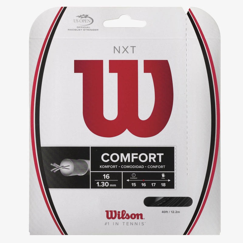 Wilson NXT 16 Tennis String Black