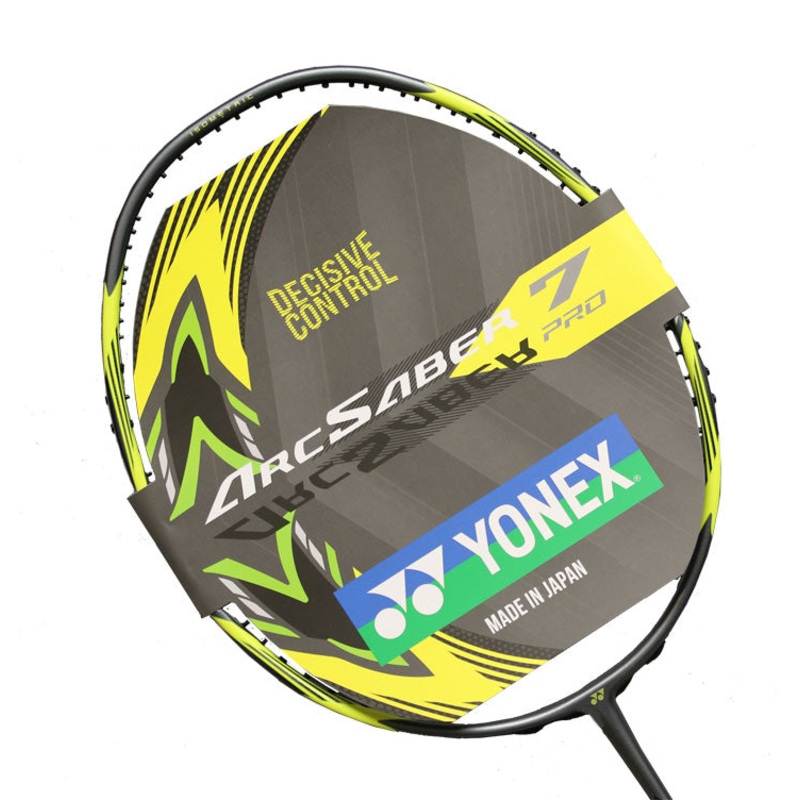 Yonex Arcsaber 7 Pro 4U Badminton Racket – Gray/Yellow 4UG5 Grey/yellow